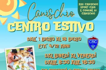 Locandina centro estivo